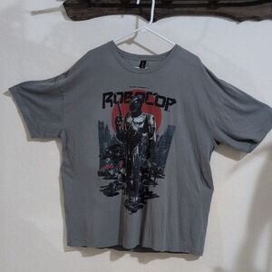 Loot Crate 3XL Gray RoboCop Graphic Tee